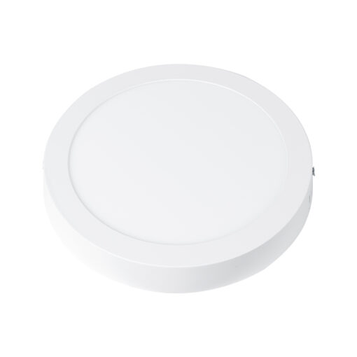 GloboStar® 60202 Εξωτερικό LED Panel Φ22cm 20W 2060lm 120° AC 220-240V IP20 Φ22.2 x Υ3cm Θερμό Λευκό 2700K – 3 Χρόνια Εγγύηση