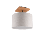 Φωτιστικό Οροφής Trio Lighting   E27 Νίκελ Αντικέ Μεταλλικό    602100130