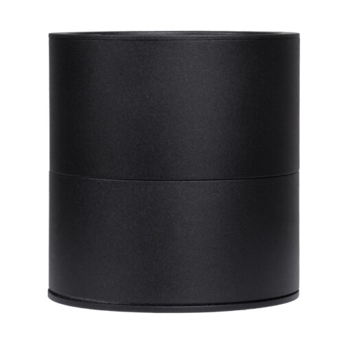 GloboStar® OMEGA-S 60300 Επιφανειακό LED Spot Downlight Φ10cm 12W 1560lm 36° AC 220-240V IP20 Φ10 x Υ10.5cm – Στρόγγυλο – Μαύρο – Φυσικό Λευκό 4500K – Bridgelux COB – 5 Years Warranty