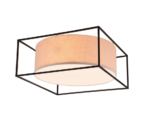 Φωτιστικό Οροφής Trio Lighting 3xE27 Μαύρου Χρώματος – 603100344