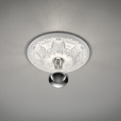 Φωτιστικό Οροφής Trio Lighting   E27 Λευκό Γύψινο    603300101