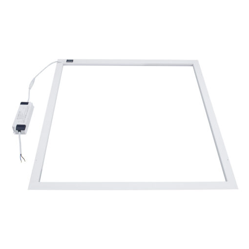 GloboStar® 60368 Χωνευτό LED Panel Linear Frameless Super Slim 60x60cm 48W 5760lm 120° CRI≥85Ra AC 220-240V IP44 Μ60 x Π60 x Υ1.5cm – Ψυχρό Λευκό 6000K – TÜV Certified Driver – 5 Years Warranty
