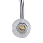 GloboStar® FLORA 60414 Μοντέρνο Φωτιστικό Τοίχου – Απλίκα Καθρέπτη Μπάνιου – Πίνακα 2 x G9 270° AC 220-240V IP44 Μ31 x Π13 x Υ12cm – Χρώμιο Νίκελ – 5 Χρόνια Εγγύηση