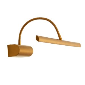 GloboStar® TROIS 60439 Μοντέρνο Φωτιστικό Τοίχου – Απλίκα Καθρέπτη Μπάνιου – Πίνακα LED 12W 1400lm 120° AC 220-240V IP44 Μ60 x Π24 x Υ18cm – Φυσικό Λευκό 4500K – Χάλκινο – 3 Years Warranty