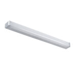 GloboStar® RENATA 60442 Μοντέρνο Φωτιστικό Τοίχου – Απλίκα Καθρέπτη Μπάνιου – Πίνακα LED 12W 1400lm 210° AC 220-240V IP44 Μ60 x Π4 x Υ5.5cm – Φυσικό Λευκό 4500K – Χρώμιο Νίκελ – 3 Χρόνια Εγγύηση