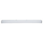 GloboStar® RENATA 60442 Μοντέρνο Φωτιστικό Τοίχου – Απλίκα Καθρέπτη Μπάνιου – Πίνακα LED 12W 1400lm 210° AC 220-240V IP44 Μ60 x Π4 x Υ5.5cm – Φυσικό Λευκό 4500K – Χρώμιο Νίκελ – 3 Χρόνια Εγγύηση