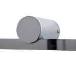 GloboStar® ROSA 60451 Μοντέρνο Φωτιστικό Τοίχου – Απλίκα Καθρέπτη Μπάνιου – Πίνακα LED 12W 1400lm 120° AC 220-240V IP44 Μ60 x Π15 x Υ7cm – Φυσικό Λευκό 4500K – Χρώμιο Νίκελ – 3 Years Warranty