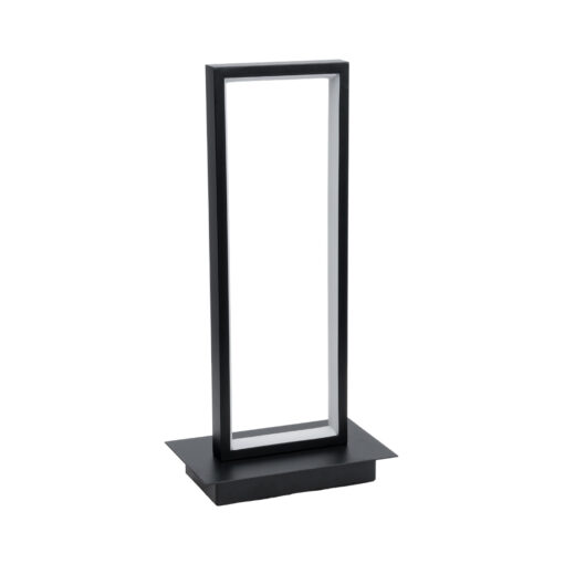 GloboStar® CORNELIE 60460 Επιτραπέζιο Φωτιστικό LED CCT 18W 1980lm 200° AC 220-240V – Εναλλαγή Φωτισμού μέσω Διακόπτη On/Off All In One Ψυχρό 6000k+Φυσικό 4500k+Θερμό 2700k Μ18 x Π10 x Υ36cm – Mαύρο – 3 Χρόνια Εγγύηση