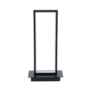 GloboStar® CORNELIE 60460 Επιτραπέζιο Φωτιστικό LED CCT 18W 1980lm 200° AC 220-240V – Εναλλαγή Φωτισμού μέσω Διακόπτη On/Off All In One Ψυχρό 6000k+Φυσικό 4500k+Θερμό 2700k Μ18 x Π10 x Υ36cm – Mαύρο – 3 Χρόνια Εγγύηση