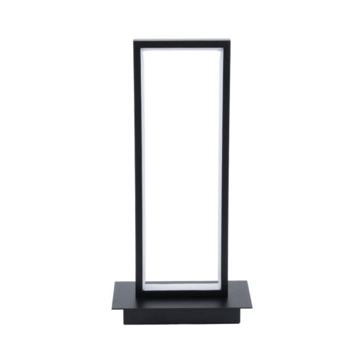 GloboStar® CORNELIE 60460 Επιτραπέζιο Φωτιστικό LED CCT 18W 1980lm 200° AC 220-240V – Εναλλαγή Φωτισμού μέσω Διακόπτη On/Off All In One Ψυχρό 6000k+Φυσικό 4500k+Θερμό 2700k Μ18 x Π10 x Υ36cm – Mαύρο – 3 Χρόνια Εγγύηση