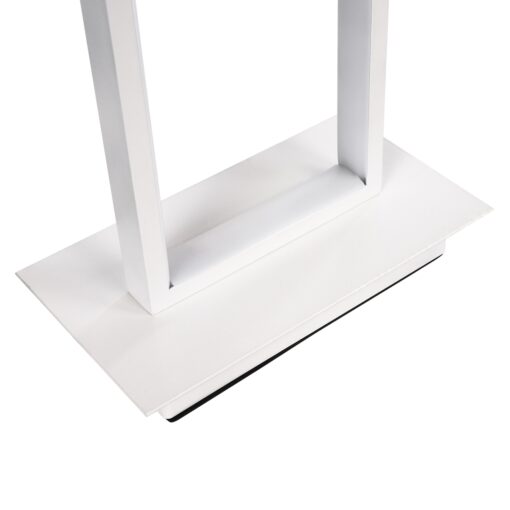 GloboStar® CORNELIE 60461 Επιτραπέζιο Φωτιστικό LED CCT 18W 1980lm 200° AC 220-240V – Εναλλαγή Φωτισμού μέσω Διακόπτη On/Off All In One Ψυχρό 6000k+Φυσικό 4500k+Θερμό 2700k Μ18 x Π10 x Υ36cm – Λευκό – 3 Χρόνια Εγγύηση