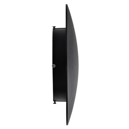 GloboStar® HELIO-R 60494 Φωτιστικό Τοίχου – Απλίκα Αρχιτεκτονικού Φωτισμού Εσωτερικού/Εξωτερικού Χώρου LED 12W 1440lm 120° x 360° AC 220-240V Αδιάβροχο IP65 Φ26 x Π5cm – Φυσικό Λευκό 4500K – Μαύρο – Στρόγγυλο – Bridgelux Chip – 3 Years Warranty