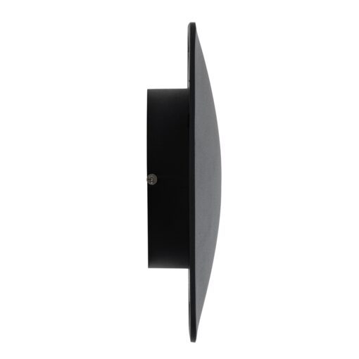 GloboStar® HELIO-S 60495 Φωτιστικό Τοίχου – Απλίκα Αρχιτεκτονικού Φωτισμού Εσωτερικού/Εξωτερικού Χώρου LED 7W 840lm 120° x 360° AC 220-240V Αδιάβροχο IP65 Μ16 x Π5 x Υ16cm – Φυσικό Λευκό 4500K – Μαύρο – Τετράγωνο – Bridgelux Chip – 3 Years Warranty