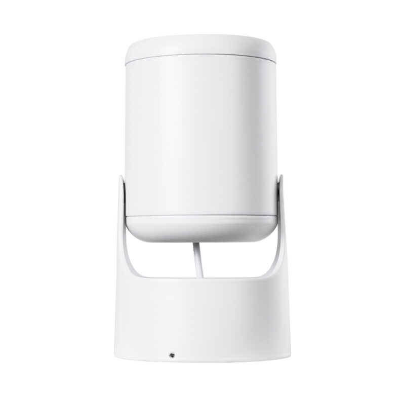 GloboStar® DETRONIC 60502 Επιφανειακό Κινούμενο Spot Downlight LED 10W 1250lm 24° AC 220-240V IP20 Φ9cm x Υ16cm – Στρόγγυλο – Λευκό – Θερμό Λευκό 2700K – Bridgelux COB – TÜV Certified Driver – 5 Χρόνια Εγγύηση