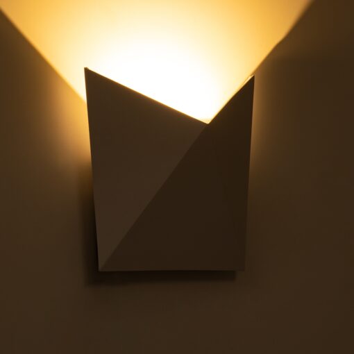 GloboStar® STEALTH 60518 Φωτιστικό Τοίχου – Απλίκα Αρχιτεκτονικού Φωτισμού Εσωτερικού/Εξωτερικού Χώρου Up or Down LED 10W 1000lm 60° AC220-240V Αδιάβροχο IP65 – Σώμα Αλουμινίου & Tempered Glass – Μ17 x Π17 x Υ7.5cm – Θερμό Λευκό 2700K – Λευκό – Bridgelux Chip – 5 Years Warranty