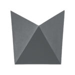 GloboStar® STEALTH 60519 Φωτιστικό Τοίχου – Απλίκα Αρχιτεκτονικού Φωτισμού Εσωτερικού/Εξωτερικού Χώρου Up or Down LED 10W 1000lm 60° AC220-240V Αδιάβροχο IP65 – Σώμα Αλουμινίου & Tempered Glass – Μ17 x Π17 x Υ7.5cm – Θερμό Λευκό 2700K – Γκρι Ανθρακί – Bridgelux Chip – 5 Years Warranty