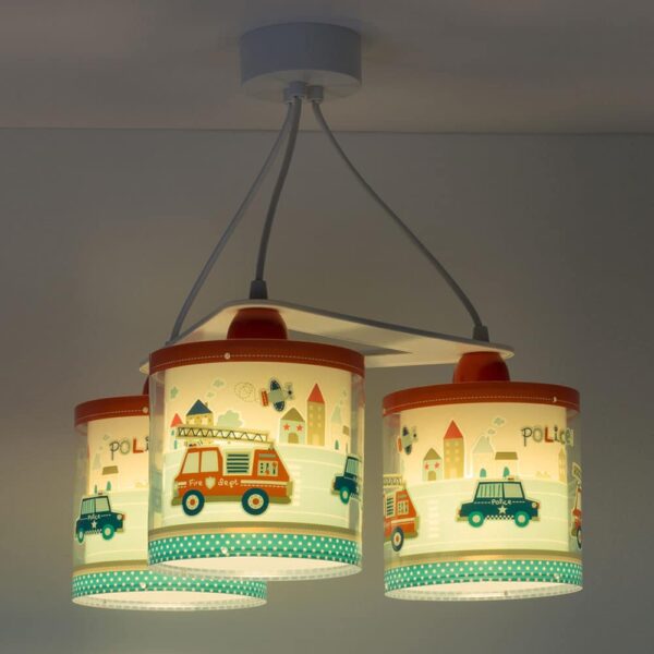 Police κρεμαστό τρίφωτο οροφής Ango – 60614
