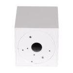 GloboStar® AKIRA 60622 Επιφανειακό Κινούμενο Τετράγωνο Φωτιστικό Σποτ Αλουμινίου με Ντουί GU10 AC 220-240V IP44 Μ8 x Π8 x Υ10cm – Λευκό – 5 Years Warranty