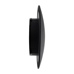 GloboStar® HELIO-R 60659 Φωτιστικό Τοίχου – Απλίκα Αρχιτεκτονικού Φωτισμού Εσωτερικού/Εξωτερικού Χώρου LED 7W 805lm 120° x 360° AC 220-240V Αδιάβροχο IP65 Φ16 x Π5cm – Θερμό Λευκό 2700K – Μαύρο – Στρόγγυλο – Bridgelux Chip – 3 Years Warranty