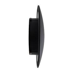 GloboStar® HELIO-R 60659 Φωτιστικό Τοίχου – Απλίκα Αρχιτεκτονικού Φωτισμού Εσωτερικού/Εξωτερικού Χώρου LED 7W 805lm 120° x 360° AC 220-240V Αδιάβροχο IP65 Φ16 x Π5cm – Θερμό Λευκό 2700K – Μαύρο – Στρόγγυλο – Bridgelux Chip – 3 Years Warranty