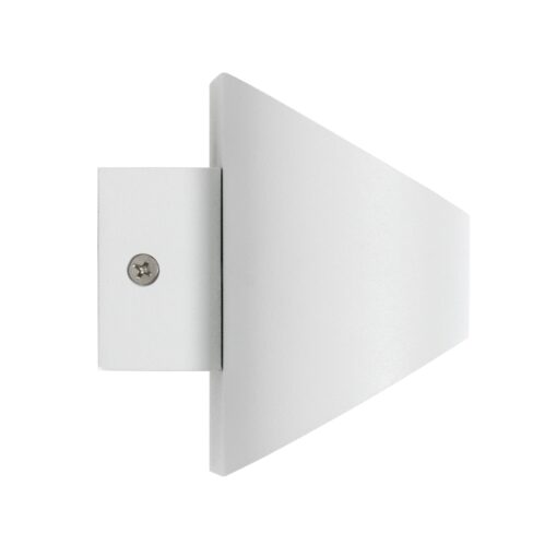 GloboStar® EDEN 60666 Φωτιστικό Τοίχου – Απλίκα Αρχιτεκτονικού Φωτισμού Εσωτερικού Χώρου Up & Down LED 10W 950lm 60° AC 220-240V IP20 Μ16 x Π10.5 x Υ9cm – Θερμό Λευκό 2700K – Λευκό – Bridgelux Chip – 3 Years Warranty