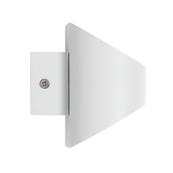 GloboStar® EDEN 60666 Φωτιστικό Τοίχου – Απλίκα Αρχιτεκτονικού Φωτισμού Εσωτερικού Χώρου Up & Down LED 10W 950lm 60° AC 220-240V IP20 Μ16 x Π10.5 x Υ9cm – Θερμό Λευκό 2700K – Λευκό – Bridgelux Chip – 3 Years Warranty