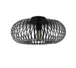 Φωτιστικό Οροφής Trio Lighting E27   Μαύρο Ματ Μεταλλικό    – 606900132