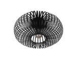 Φωτιστικό Οροφής Trio Lighting E27   Μαύρο Ματ Μεταλλικό    – 606900132
