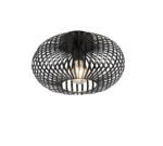Φωτιστικό Οροφής Trio Lighting JOHANN  1x E27 Μαύρο Ματ Μεταλλικό   – 606903032