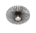 Φωτιστικό Οροφής Trio Lighting E27   Μαύρο Ματ Μεταλλικό    – 606905032
