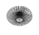 Φωτιστικό Οροφής Trio Lighting E27   Μαύρο Ματ Μεταλλικό    – 606905032