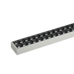 LED Γραμμικό Κρεμαστό Φωτιστικό Non Linkable Ασημί Up Down 60W Dimmable V-TAC Samsung Chip 6600lm 120° UGR<6 Φυσικό Λευκό 4000K – 607