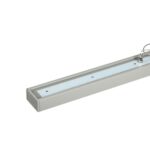 LED Γραμμικό Κρεμαστό Φωτιστικό Non Linkable Ασημί Up Down 60W Dimmable V-TAC Samsung Chip 6600lm 120° UGR<6 Φυσικό Λευκό 4000K – 607