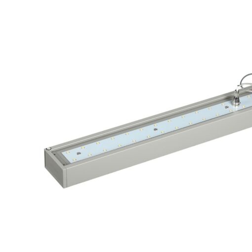 LED Γραμμικό Κρεμαστό Φωτιστικό Non Linkable Ασημί Up Down 60W Dimmable V-TAC Samsung Chip 6600lm 120° UGR<6 Φυσικό Λευκό 4000K – 607