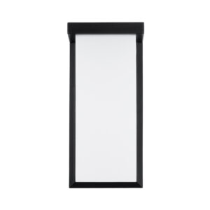 GLOBOSTAR® LOFT 60758 Φωτιστικό Τοίχου – Απλίκα Εσωτερικού/Εξωτερικού Χώρου LED 18W 1890lm 120° AC175-265V Αδιάβροχο IP65 – Πλαστικό Σώμα – Φυσικό λευκό 4500K – Μ24.5 x Π11 x Υ9.5cm – Μαύρο – Bridgelux Chip – 3 Χρόνια Εγγύηση