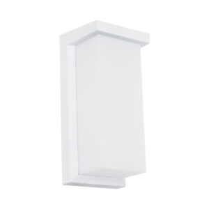 GLOBOSTAR® LOFT 60760 Φωτιστικό Τοίχου – Απλίκα Εσωτερικού/Εξωτερικού Χώρου LED 18W 1890lm 120° AC175-265V Αδιάβροχο IP65 – Πλαστικό Σώμα – Φυσικό λευκό 4500K – Μ24.5 x Π11 x Υ9.5cm – Λευκό – Bridgelux Chip – 3 Χρόνια Εγγύηση