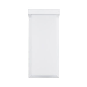 GLOBOSTAR® LOFT 60760 Φωτιστικό Τοίχου – Απλίκα Εσωτερικού/Εξωτερικού Χώρου LED 18W 1890lm 120° AC175-265V Αδιάβροχο IP65 – Πλαστικό Σώμα – Φυσικό λευκό 4500K – Μ24.5 x Π11 x Υ9.5cm – Λευκό – Bridgelux Chip – 3 Χρόνια Εγγύηση