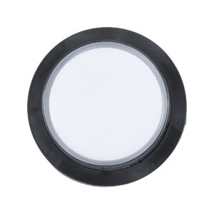 GLOBOSTAR® NEXUS 60761 Φωτιστικό Τοίχου – Απλίκα Εσωτερικού/Εξωτερικού Χώρου LED 10W 1050lm 120° AC175-265V Αδιάβροχο IP65 – Πλαστικό Σώμα – Φυσικό λευκό 4500K – Φ17 x Υ9cm – Μαύρο – Bridgelux Chip – 3 Χρόνια Εγγύηση