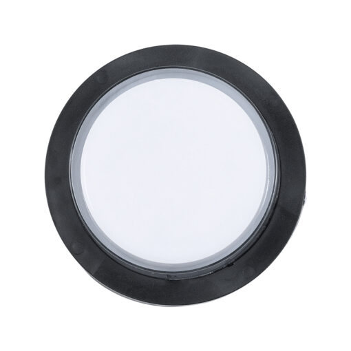 GLOBOSTAR® NEXUS 60761 Φωτιστικό Τοίχου – Απλίκα Εσωτερικού/Εξωτερικού Χώρου LED 10W 1050lm 120° AC175-265V Αδιάβροχο IP65 – Πλαστικό Σώμα – Φυσικό λευκό 4500K – Φ17 x Υ9cm – Μαύρο – Bridgelux Chip – 3 Χρόνια Εγγύηση