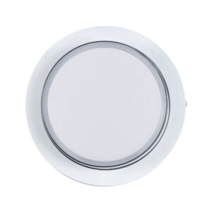 GLOBOSTAR® NEXUS 60763 Φωτιστικό Τοίχου – Απλίκα Εσωτερικού/Εξωτερικού Χώρου LED 10W 1050lm 120° AC175-265V Αδιάβροχο IP65 – Πλαστικό Σώμα – Φυσικό λευκό 4500K – Φ17 x Υ9cm – Λευκό – Bridgelux Chip – 3 Χρόνια Εγγύηση