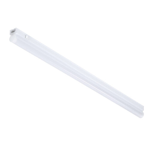 GloboStar® TUBO 60788 Γραμμικό Φωτιστικό Οροφής Linear LED Τύπου T5 Επεκτεινόμενο 9W 882lm 180° AC 220-240V IP20 Πάγκου Κουζίνας με Διακόπτη On/Off Μ60 x Π2.2 x Υ3.5cm Φυσικό Λευκό 4500K – Λευκό – 3 Years Warranty