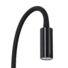 GloboStar® GOOSE 60883 Μοντέρνο Φωτιστικό Τοίχου – Απλίκα Ξενοδοχείου Bed Side LED 6W 600lm 36° & 360° AC 220-240V – Reading Light & 360° Κρυφός Φωτισμός – Φορτιστής USB 3A – Μ15.5 x Π15 x Υ30.5cm – Φυσικό Λευκό 4500K – Μαύρο