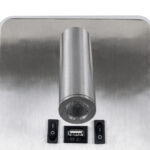 GloboStar® LADY-S 60943 Μοντέρνο Φωτιστικό Τοίχου – Απλίκα Ξενοδοχείου Bed Side LED 6W 600lm 36° & 360° AC 220-240V – Reading Light & Κρυφός Φωτισμός – Φορτιστής USB 3A – Μ15 x Π15 x Υ7cm – Φυσικό Λευκό 4500K – Νίκελ Βούρτσας- 3 Χρόνια Εγγύηση