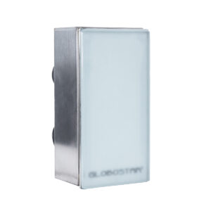 GloboStar® CYBOLITHOS 60951 Χωνευτό Φωτιστικό Σποτ Δαπέδου LED 4W 540lm 120° DC 24V Αδιάβροχο IP68 IK06 Μ20 x Π10 x Υ8cm 6000K Dimmable – Tempered Γαλακτερό Γυαλί & Ανοξείδωτο Ατσάλι – Bridgelux Chip – 3 Χρόνια Εγγύηση