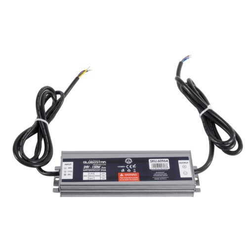 GloboStar® 60964 Αδιάβροχο Τροφοδοτικό SELV για Προϊόντα Φωτισμού LED 150W 6.25A – AC 220-240V σε DC 24V με 1.2m VDE Καλώδιο Παροχής & Εξόδου Τροφοδοσίας – Αδιάβροχο IP68 – M20 x W5.5 x H2.5cm  – 3 Χρόνια Εγγύηση