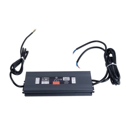 GloboStar® 60966 Αδιάβροχο Τροφοδοτικό SELV για Προϊόντα Φωτισμού LED 300W 12.5A – AC 220-240V σε DC 24V με 1.2m VDE Καλώδιο Παροχής & Εξόδου Τροφοδοσίας – Αδιάβροχο IP68 – M23.5 x W7.5 x H3.6cm  – 3 Χρόνια Εγγύηση