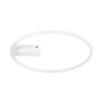 GloboStar® CINDERELLA 60981 Φωτιστικό Οροφής Δαχτυλίδι-Κύκλος LED CCT 30W 3360lm 360° AC 220-240V – Εναλλαγή Φωτισμού μέσω Τηλεχειριστηρίου All In One Ψυχρό 6000k+Φυσικό 4500k+Θερμό 2700k Dimmable Φ50cm – Λευκό – 3 Years Warranty