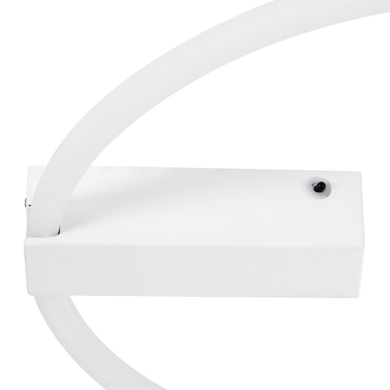 GloboStar® CINDERELLA 60981 Φωτιστικό Οροφής Δαχτυλίδι-Κύκλος LED CCT 30W 3360lm 360° AC 220-240V – Εναλλαγή Φωτισμού μέσω Τηλεχειριστηρίου All In One Ψυχρό 6000k+Φυσικό 4500k+Θερμό 2700k Dimmable Φ50cm – Λευκό – 3 Years Warranty