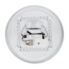 GloboStar® EMERGANO 60992 Πλαφονιέρα Οροφής LED 30W 3000lm 120° AC 220-240V με Ενσωματωμένο Σύστημα Emergency Li-ion 3450mAh/12.8Wh με Αυτονομία έως 3hrs – Αδιάβροχη IP54 Φ38 x Υ5.3cm Ψυχρό Λευκό 6000K – Λευκό – Bridgelux Chips – 3 Years Warranty