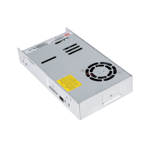 GloboStar® LRS-600-24 90788 MEANWELL Ρυθμιζόμενο Μεταλλικό Τροφοδοτικό PELV για Προϊόντα LED 600W 25A – AC 220-240V σε DC 24V – Ρυθμιζόμενο από 22.8VDC έως 26.4VDC – IP20 Μ22.5 x Π12.4 x Υ4.1cm – 3 Years Warranty